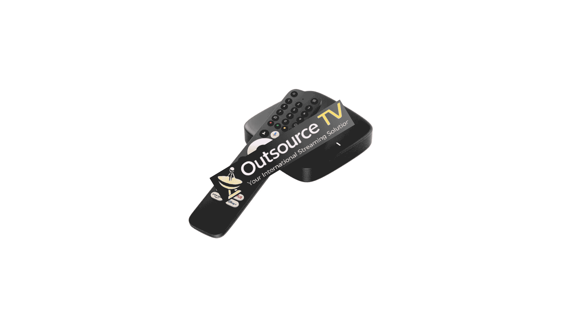 OUTSOURCE TV - Infomir MAG555 Streaming Media Player Google TV™ - 4K Ultra HD, HDR, Dual-Band Wi-Fi, HDMI 2.1 & AV Output